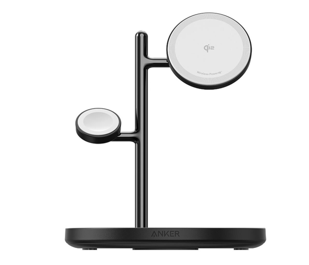 ANKER MagGo 3w1 Stand 15W Qi2 czarna B25M3311 - 1274252 - zdjęcie 2